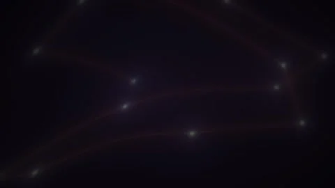 Night Sky Stars Constellation Pattern. Stock Footage 334536925