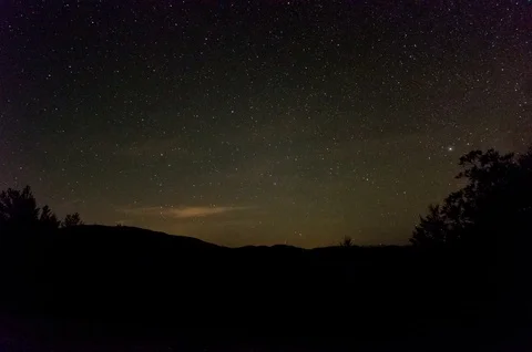 Night sky stars Stock-Footage 81715755