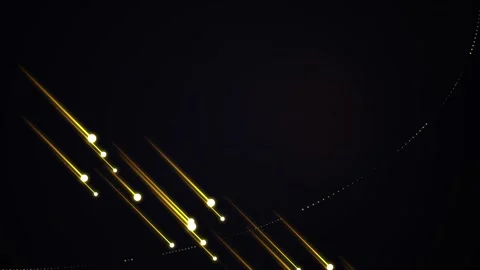 Night Sky Stars Trail Motion Timelapse Long Exposure Starry Sky Celestial M.. Stock Footage 346661190