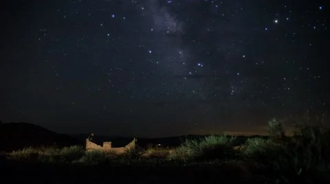Night Sky Time Lapse - 06 Stock Footage 52262009