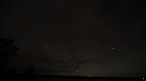Night sky - time lapse 库存影片 38757305