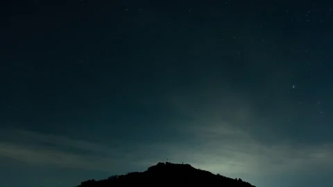 Night Sky Time Lapse Stock Footage 333298004