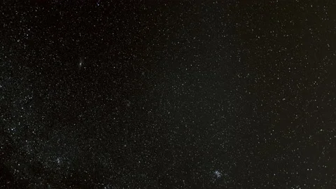 Night Sky Time-Lapse Go The Stars Moving Across The Sky Including Shooting 8k Stock Footage 229562763