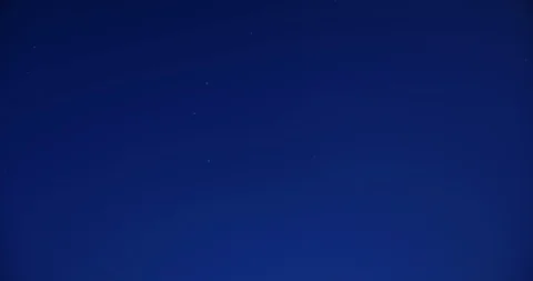 Night sky time lapse stars constellation milky way Stock Footage