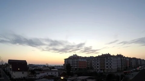 Night sky timelapse Stock Footage 86989209