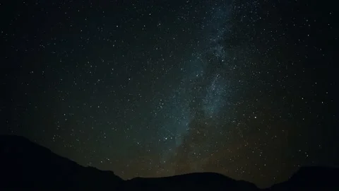 Night Sky Timelapse Stock Footage 146571828