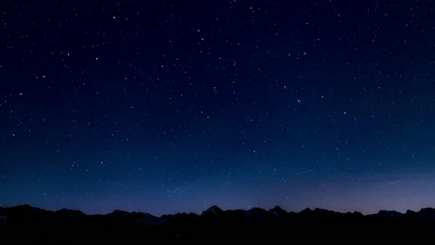 Night Sky Timelapse Stock Footage 171771035