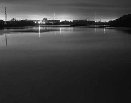 Night skyline Stock Photos
