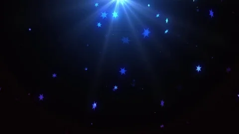 Night Snowfall Stock Footage 81066140