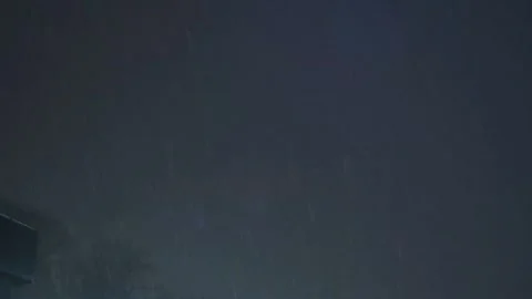 Night Snowstorm Video stock 168999801