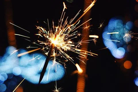 Night of Sparkles Foto stock