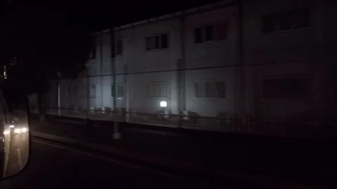 Night Sreet View in Dili Timor Leste Stock Footage 119354424