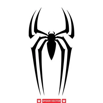 Night Stalkers  Captivating Spider Vector Pack for Digital Creations Illustrazione stock