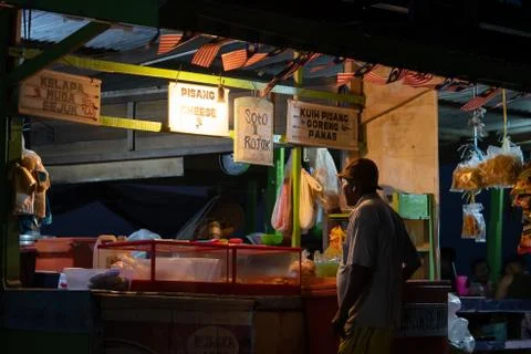 Night stall Stock Photos