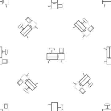 Night stand pattern seamless vector Illustrazione stock