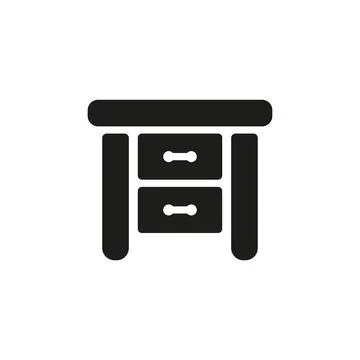 Night stand vector design templates simple and modern Stock Illustration