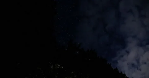 Night starfall Stock Footage 159182037