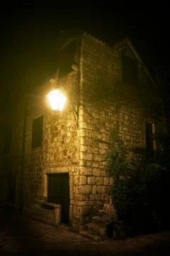 Night in Stari grad Stock Photos