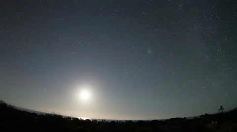 Night starlapse Stock Footage 11130397