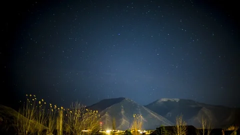 Night Starlapse Stock Footage 105182596