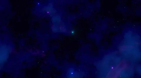 Night starry sky, a beautiful space with a nebula. Abstract background with s Stock Illustration