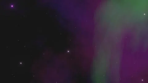 Night starry sky, a beautiful space with a nebula. Abstract background with s Stock Illustration