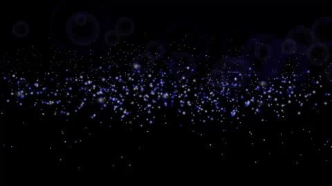 Night starry sky with  galaxy star  Looping animation on black background. Stock Footage 297744594