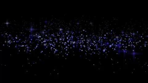 Night starry sky with  galaxy star  Looping animation on black background. Stock Footage 297744607