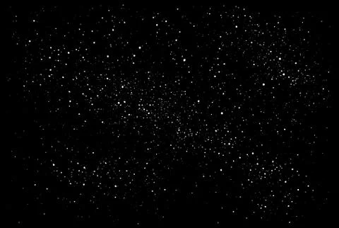 Night starry sky. Space vector background. Stock Illustration