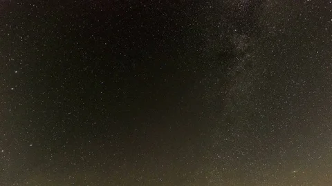 Night stars on sky Video stock 76585899