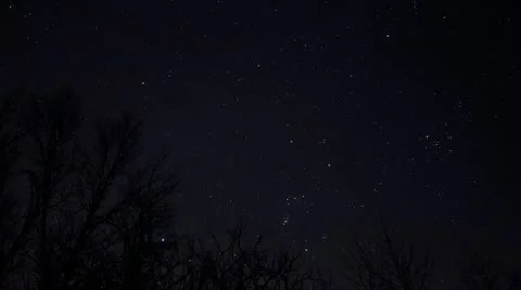 Night Stars timelapse Stock Footage 11630252
