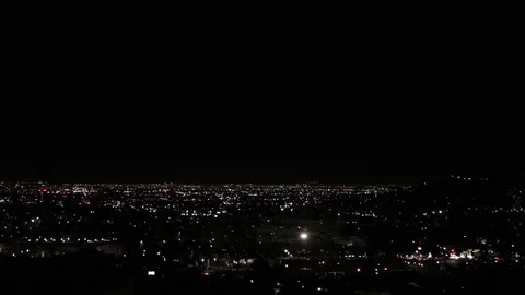 Night static cityscape of Monterrey centre, Nuevo León. Video stock 106406986
