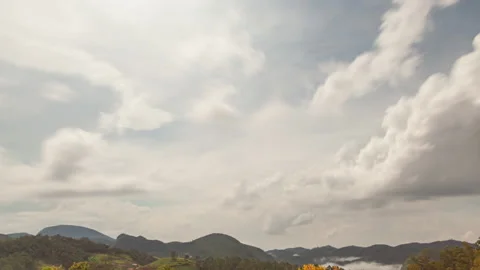 Night Storm Clouds Movement In The Sky Background Timelapse. Bolt: Nature Power Video stock 156523133