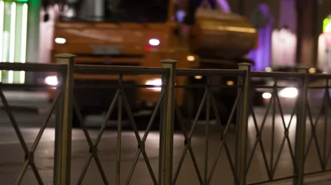 Night Stream Route Stock Footage 67462197