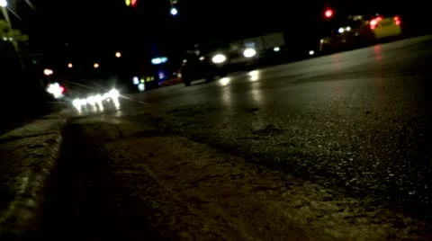 Night street Vídeo Stock 11936229