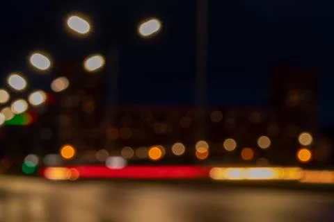 Night street. Stock Photos