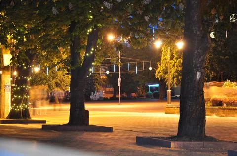 Night street Stock Photos