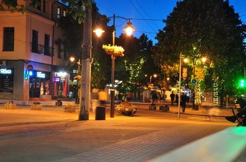 Night street Stock Photos