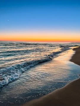 Night, sunset and ground, Stock Photos