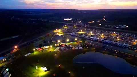 Night - Syracuse, NY Stock Footage 336159121