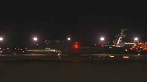 Night take off F-15 Eagle at Red Flag Stock-Footage 41880306