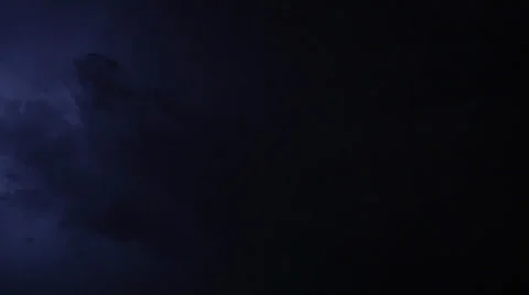 Night Thunderstorm. Stock Footage 32029718
