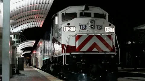 Night Time Express 2 Stock Footage 20489009