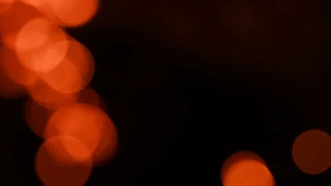 Night time fire bokeh lights Stock Footage 78886293