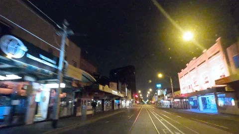 Night time hyperlapse with rain, 4K Stock Footage 138303659