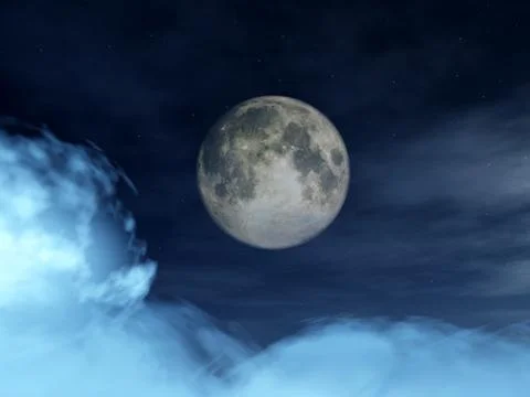 Night Time Stock Illustration