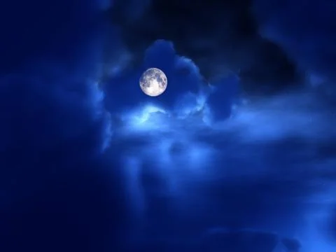 Night Time Stock Illustration