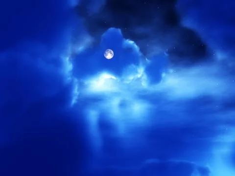 Night Time Stock Illustration