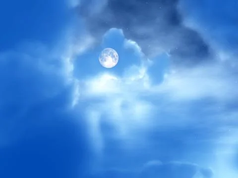 Night Time Illustrazione stock