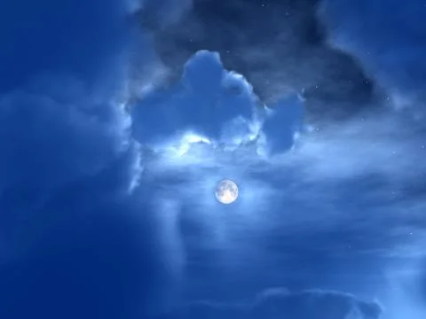 Night Time Stock Illustration